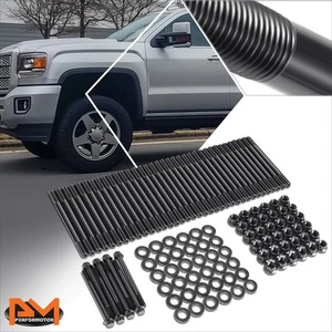 For 01-16 Chevrolet/GMC 6.6L 12-Point Front Cylinder Head Studs Bolts Nuts Kit - Picture 1 of 5