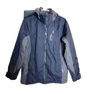 NEW Wheat Kids Youth Hooded Jacket Thermolite Blue Size 14/16 - Picture 1 of 19