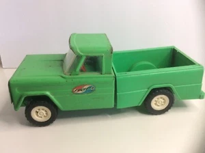 Kom-pak Vintage Structo Metal & Plastic Bed Green Pickup Truck *For Repair - Picture 1 of 11