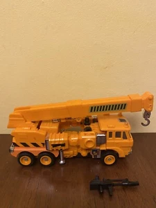 Transformers G1 Grapple Autobot Car w/Gun Rifle - 1985 Hasbro Vintage - Picture 1 of 11