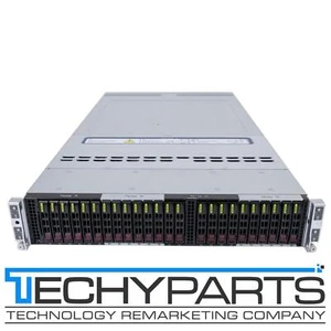SuperMicro 2029BT-HNC1R 2U 24-Bay 4-Node X11DPT-B SuperServer CTO w/AOC-MTG-i2TM - Picture 1 of 6