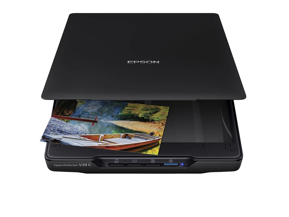 Epson Perfection V39 II Compact Flatbed Photo Document Scanner 4800 dpi - Image 1 of 4