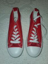 primark white canvas pumps