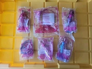 2010 McDonald's Barbie In A Mermaid Happy Meal Set #1-6 New Sealed - Picture 1 of 1