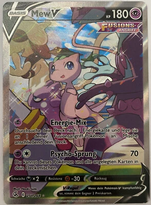 Pokemon Mew V Alternative Art | Deutsch 251/264 Fusionsangriff | Near Mint - Bild 1 von 2