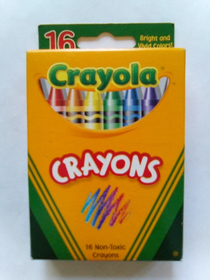 Crayola 16 Non-Toxic Bright and Vivid Colors Crayons - Image 1 of 1