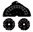 Speedometer disc 100 Mph + tachometer + clock Smart 451 Xclusive Ultimate Pulse