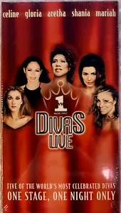 VH1 Divas Live (1998,VHS)- 5 of the World's Most Celebrated Divas- 1 Night Only - Picture 1 of 8