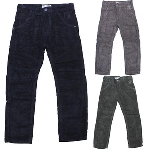 Kids Boys Corduroy Trousers Children Pants Thermal Trousers Fleece Winter Pants Corduroy Pants - Picture 1 of 5