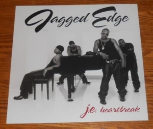 Jagged Edge J.E. Heartbreak Poster 2-seitig flach 1999 Promo 12x12 RARE R&B - Bild 1 von 2