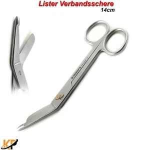 Medizinisch Lister Verbandsscher Verbandschere Schere Pflasterschere 1.Hilfe OP - Bild 1 von 4