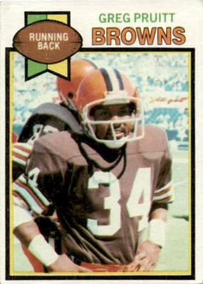 1979 Topps Greg Pruitt #455 Cleveland Browns - Image 1 of 2