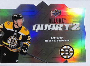 2022-23 UD Allure Hockey Quartz Insert Brad Marchand