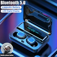 TWS Bluetooth 5.0 Headset Twins Wireless Headphone Stereo Earphones Earbuds Hot