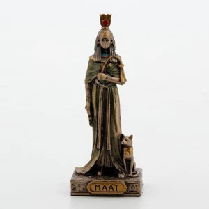 Maat Diosa Egipcia de la Justicia Polystone Pintado Hogar Decorativo - Imagen 1 de 6