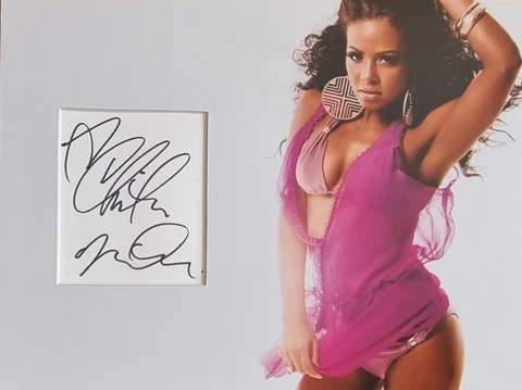 CHRISTINA MILIAN Signed 16x12 Photo Display SO AMAZIN' COA Cover