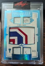 2020-21 Leaf Superlative Carey Price Aqua Blue Trouvaille Patch 3/5 Canadiens