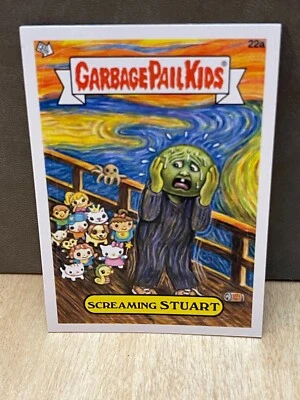 2012 Garbage Pail Kids GPK Screaming Stuart #22a  - Image 1 of 2