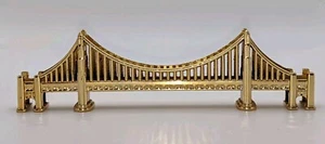 Miniature Metal Golden Gate Bridge Replica 4½" Long - Picture 1 of 8