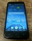 CRACKED BROKEN GLASS AS IS GOOD LCD AT&T Prepaid  ZTE Maven 3 4G Z835