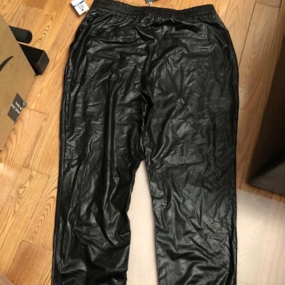 NUEVO CON ETIQUETAS Lysse Vegano Imitación Cuero Leggings Pantalones Negro Talla XL Foto 1 de 2