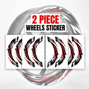 Pegatinas de rueda S04B 5 colores 2 PIEZAS para CB650F 14 15 16 17 18 19 20 - Imagen 1 de 7