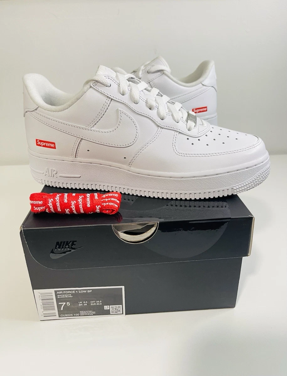 Nike Air Force 1 Supreme White for Sale | Authenticity Guaranteed