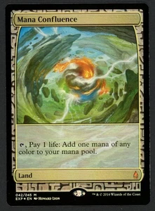 ***FOIL Mana Confluence Expedition*** MTG Zendikar Magic Kid Icarus - Picture 1 of 2