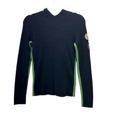 Suéter polo vintage Ralph Lauren M Y2K remendo de veado resistente ao ar livre streetwear - Imagem 1 de 4