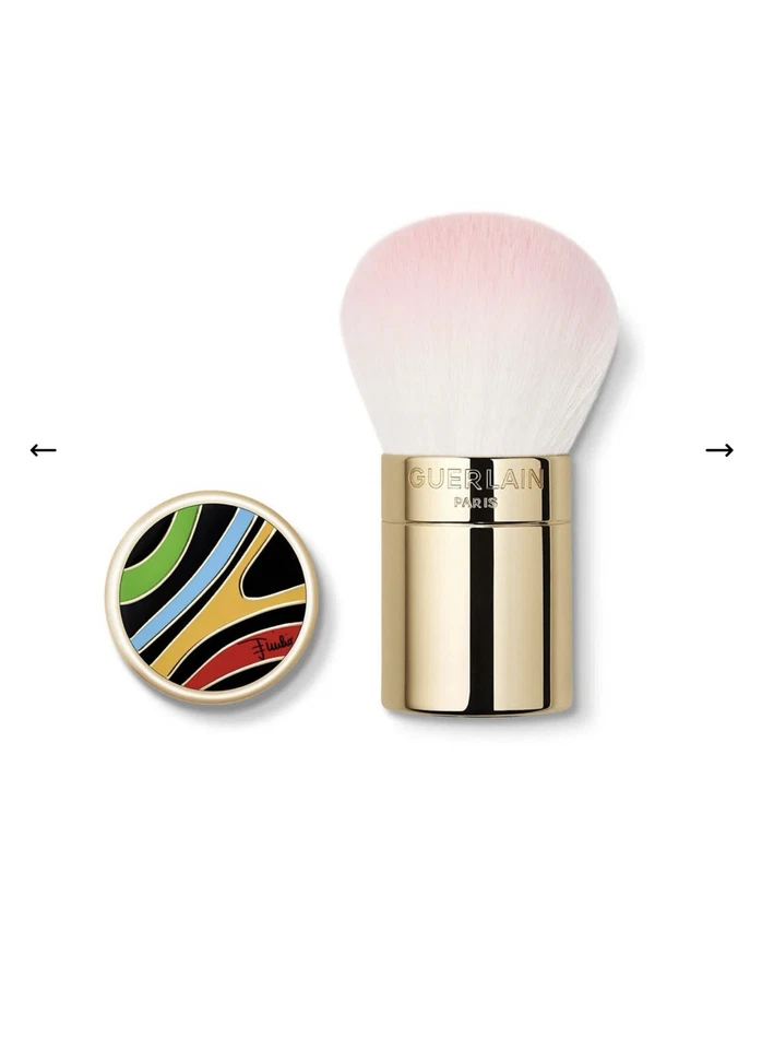 Guerlain x PUCCI Meteorites Marmo Swirl Powder Brush and Pouch - Bild 1 von 4