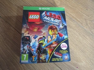 The LEGO Movie Video Game Xbox One 2014 with Limited Ed. Western Emmet Toy NEW - Picture 1 of 4