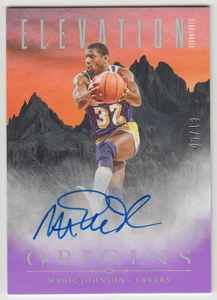 2024-25 Panini Origins Magic Johnson Elevation Signatures Pink FOTL Auto /18 - Picture 1 of 2