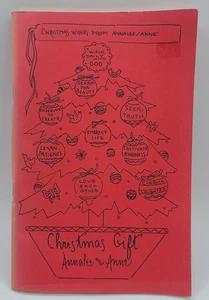 VTG Christmas Gift Annalee Burns and Anne Woodley Texas TX Recipes Old Stories - Picture 1 of 9
