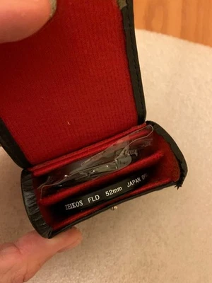 Set of 2 Zeikos 52mm Optics Filters  CPL 52mm/ FLD 52mm with case - Image 1 of 4