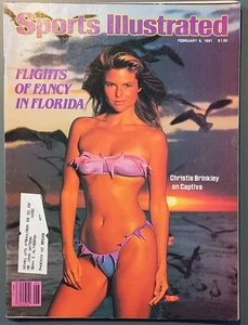 CHRISTIE BRINKLEY Sports Illustrated Swimsuit Issue Feb 9, 1981 Supermodel Icon - Picture 1 of 3