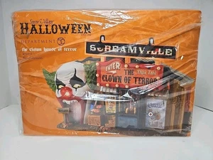 Dept 56 Snow Village Halloween the Clown House of Terror Light and Sound 4030759 - Picture 1 of 12