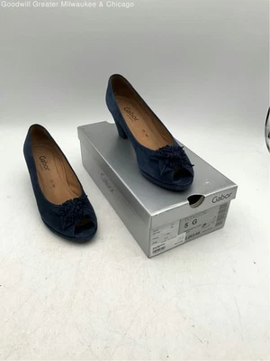 Tacones sin cordones Gabor para mujer punta almendra marina nariz azul marino talla 7,5 Foto 1 de 4