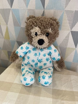 Charley Bear In Paw Print Pyjamas 16” Approx soft toy - Image 1 of 2