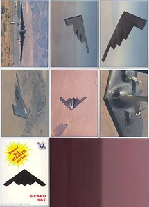JUEGO DE TARJETAS BASE DE FÁBRICA PILOTO SUPERIOR B-2 STEALTH 1990 EDICIÓN SUPERIOR STEALTH 6 MS - Imagen 1 de 1