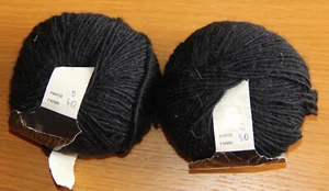 Lana crossa – Sympathie – Wolle, schwarz, 100 g - Bild 1 von 2