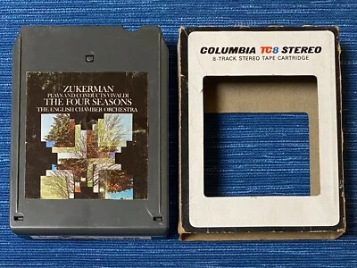 Zukerman Plays and Conducts Vivaldi The Four Seasons 8 Track Tape 999A - Image 1 of 2
