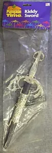 Vintage PUMPKIN TIME Kmart Halloween Kiddy Sword Costume Piece - Picture 1 of 4