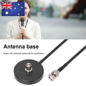 RG58 Antenna Magnetic Base Portable Magnet Antenna Mount for Wireless Microphone - Afbeelding 1 van 12