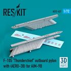 Reskit Rs72-0427 Scale 1:72 F-105 Thunderchief Outboard Pylon Aero-3B For Aim-9B