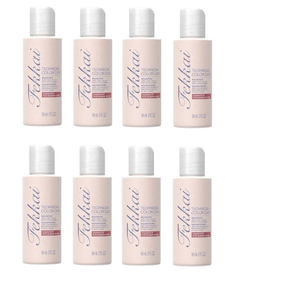 8x FEKKAI TECHNICIAN CHAMPÚ CUIDADO DEL COLOR 59 ml / 2 oz cada uno Foto 1 de 1