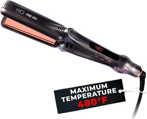 MQ Hair - Professional Titanium Flat Iron 480°F - Bivolt, Anatomic Design, Ultra - Bild 1 von 7