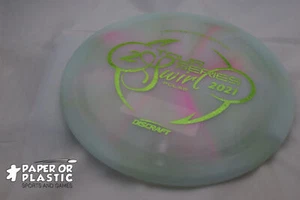 Discraft Ledgestone 2021 Z SWIRL PULSE Disc Golf 173 Driver Green NEW Gold Stars - Picture 1 of 1
