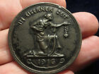 WW1 GERMAN TOKEN " IRON TIMES "  I GAVE GOLD FOR DEFENSE RECIEVED IRON FOR HONOR