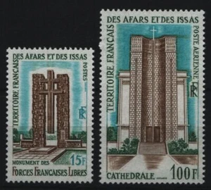 Afar und Issa 1969 - Mi-Nr.o 24 y 25 ** - Estampillada sin montar o nunca montada - 2 ediciones - Imagen 1 de 1