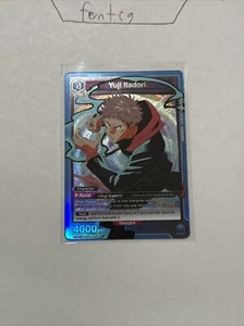 Union Arena Yuji Itadori Super Rare NM Jujutsu Kaisen Ships Same Day! - Picture 1 of 1